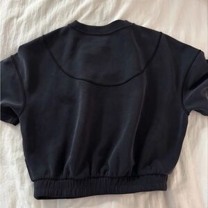 Lululemon Athletica Black Cropped Top